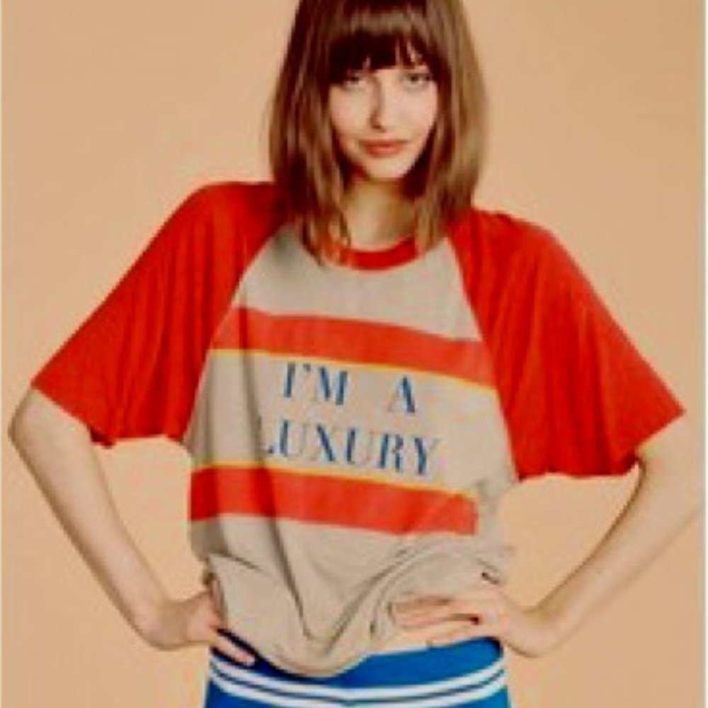 Wildfox 'I'm A Luxury' Shirt, Size S